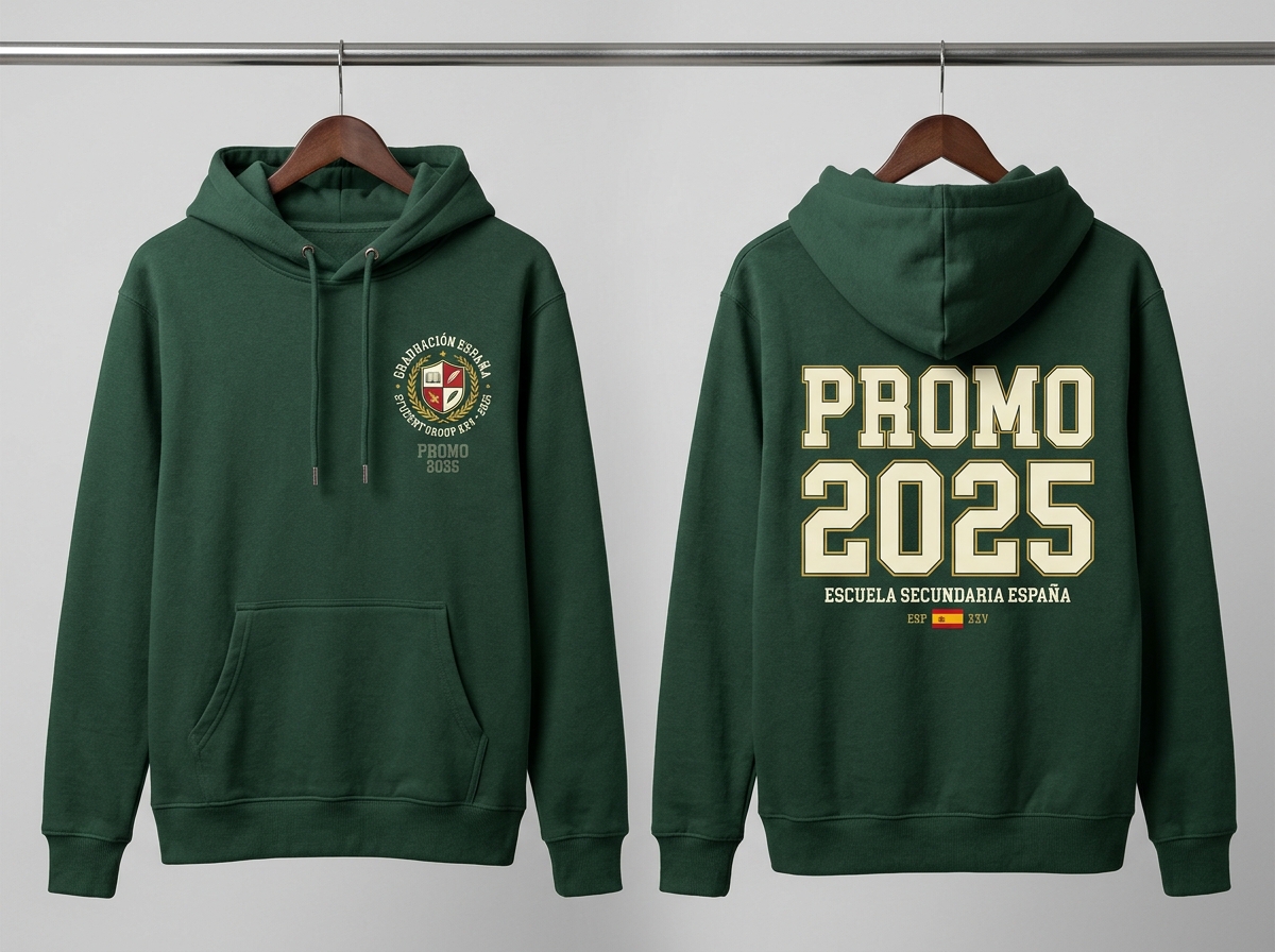 Sudaderas para colegios Sudaderas pensadas para colegios que buscan calidad, uniformidad y un diseño cuidado para alumnos, promociones o actividades.